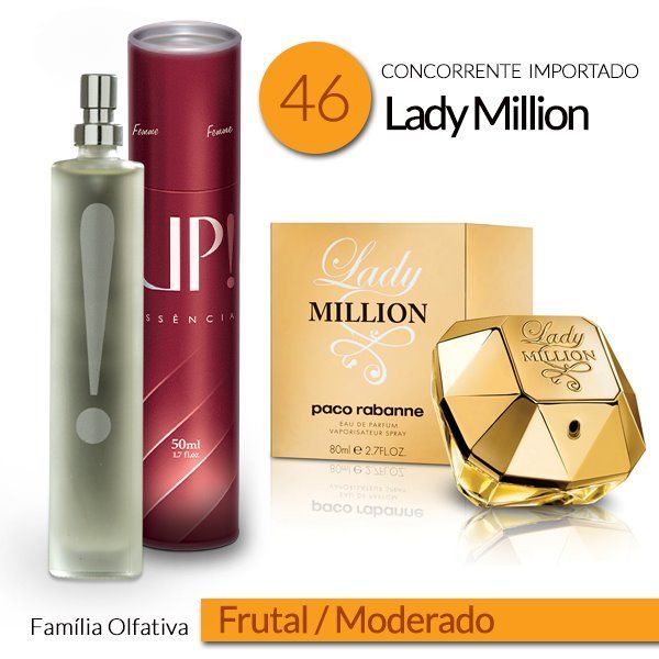 Perfume Lady Million 50 ml - UP